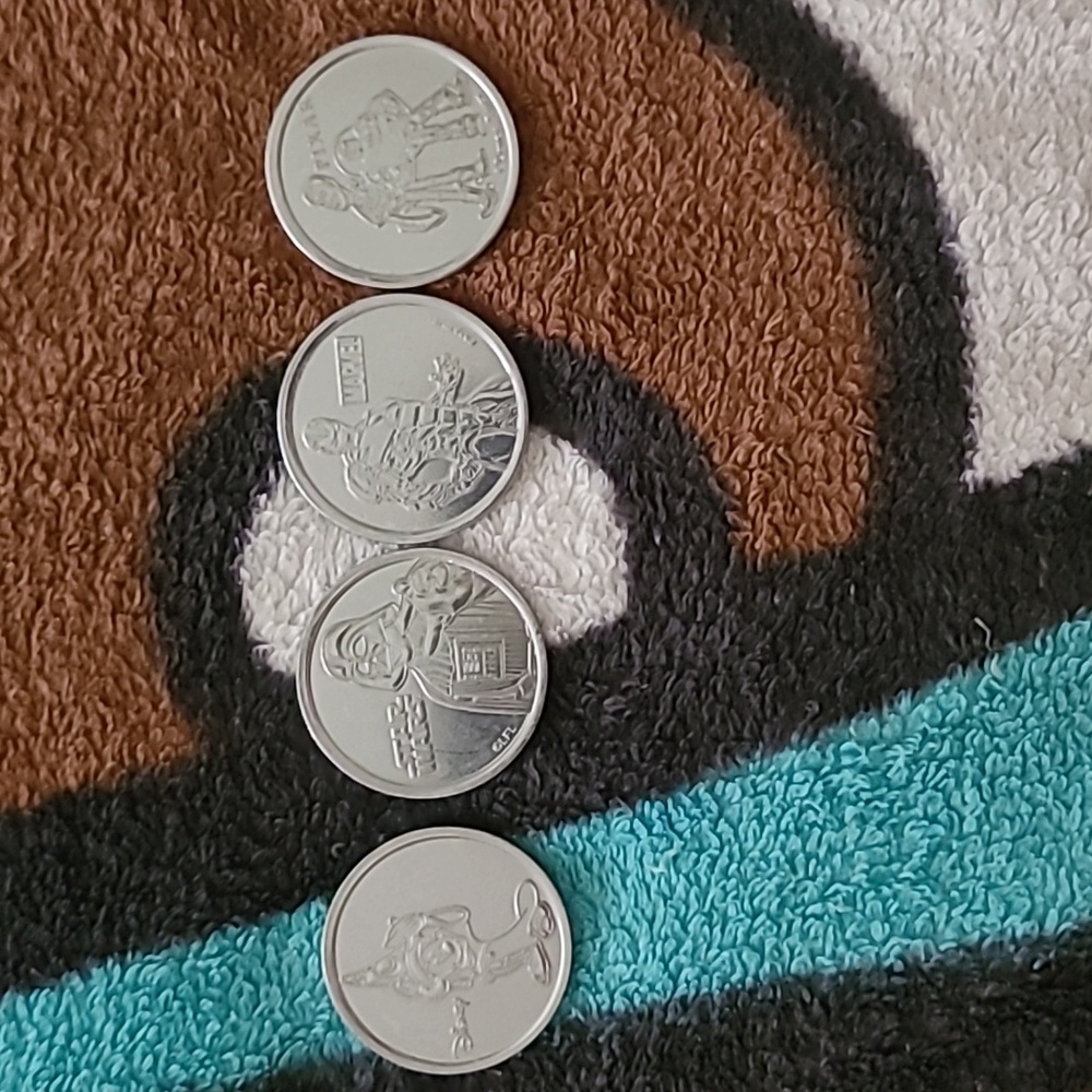 D23 Expo 2024 Set of 4 Medallions